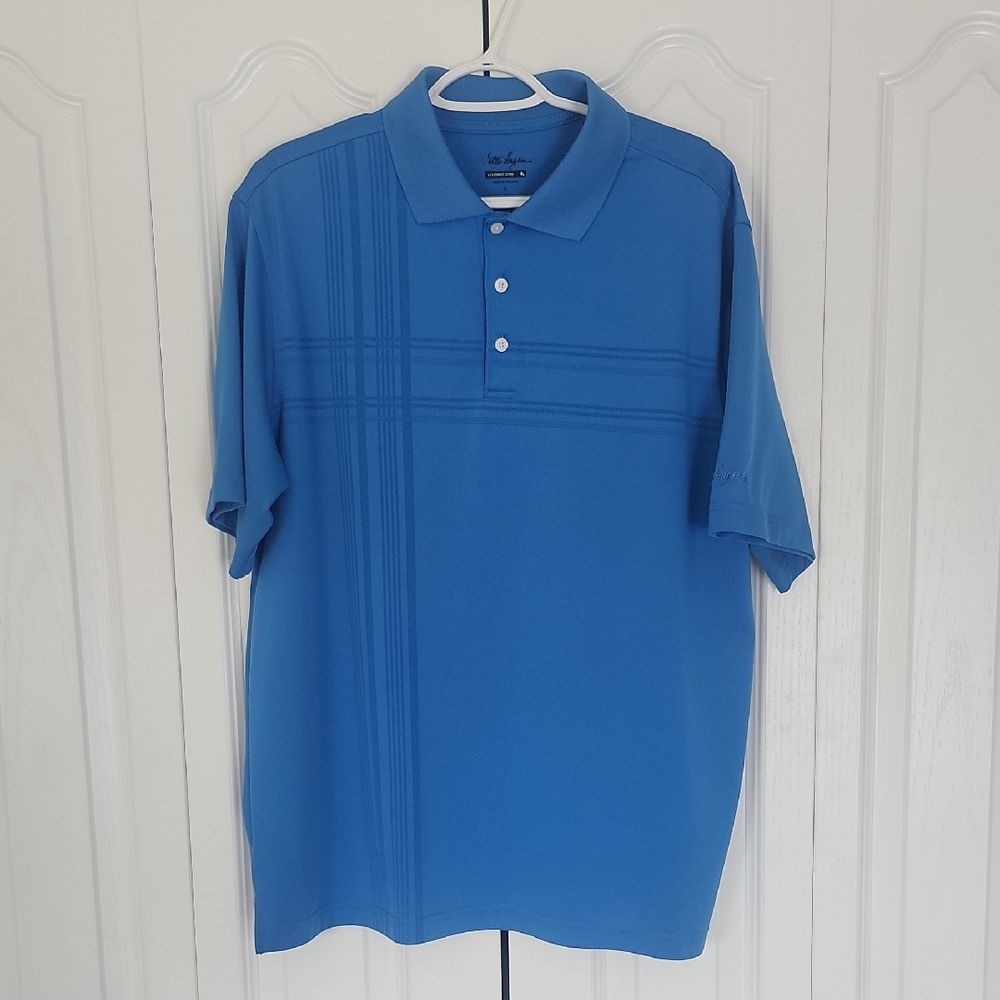 Walter Hagen Blue Polo Shirt Classic Design